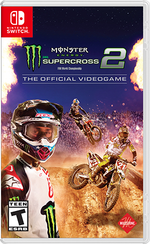 Monster Energy Supercross 2 box art for Xbox One